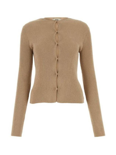 Sweater FZC963ANJB F1KE0 CAMEL - FENDI - BALAAN 1