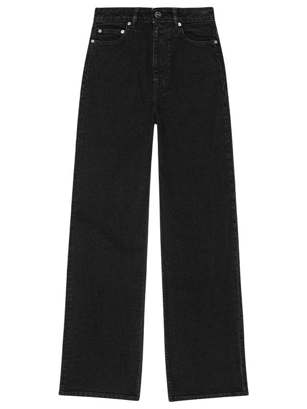 Washed Black Andy Jeans - GANNI - BALAAN 2