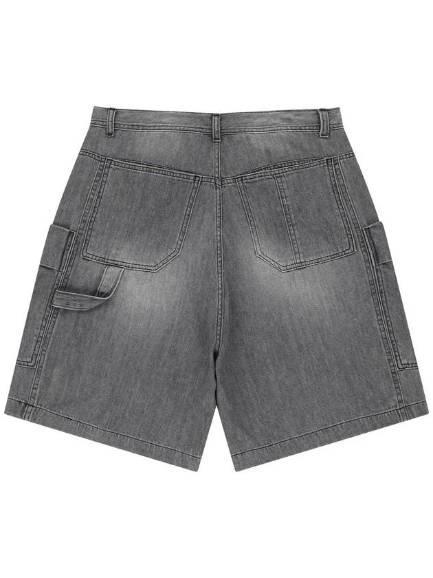 OG Heritage Denim Bermuda Pants Gray - OFFGRID - BALAAN 1