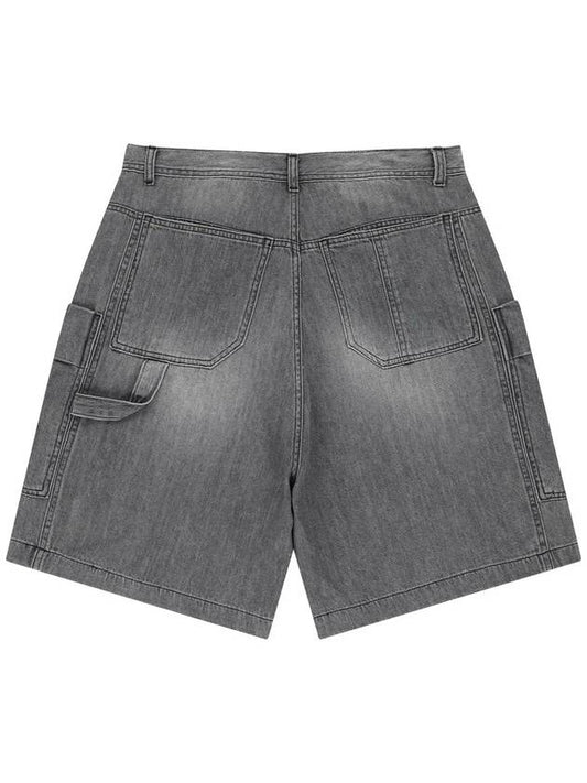 OG Heritage Denim Bermuda Pants Gray - OFFGRID - BALAAN 1