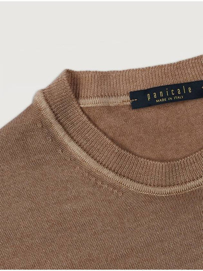 Made In Italy Crew Neck Wool Sweater F SNIT51 CA - PANICALE - BALAAN 2