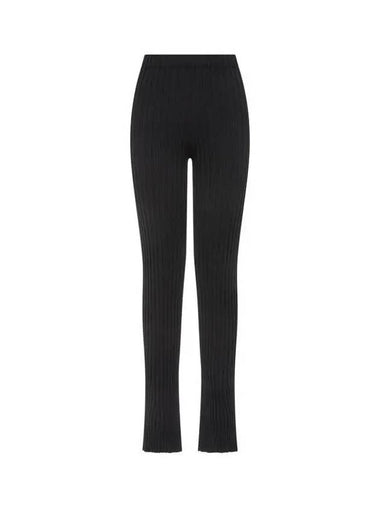 Women s Flared Leg Pleated Pants Black 271405 - GIORGIO ARMANI - BALAAN 1