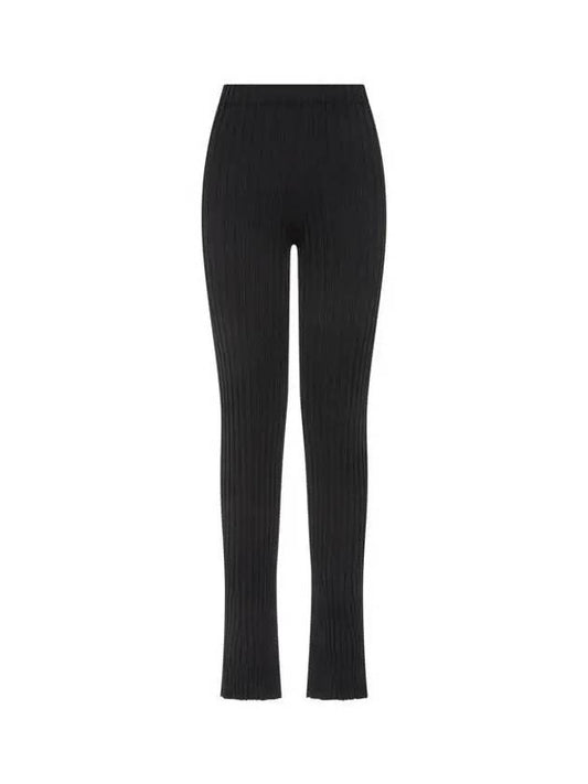 Women s Flared Leg Pleated Pants Black 271405 - GIORGIO ARMANI - BALAAN 1