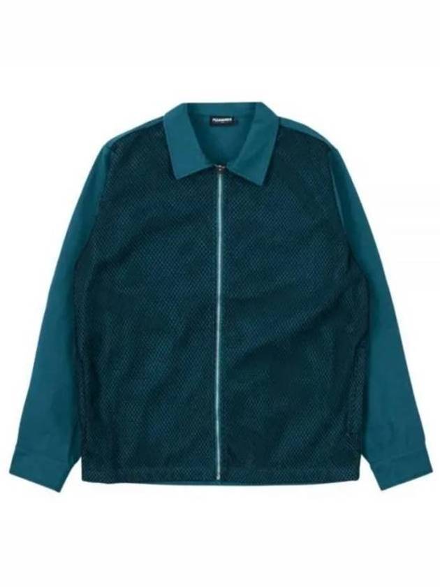 Fleshers Jacket P22W025GREEN Green - PLEASURES - BALAAN 1