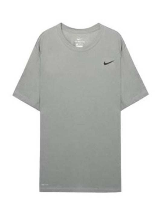 Men's Dry Fit Solid Crew Short Sleeve TShirt - NIKE - BALAAN 1