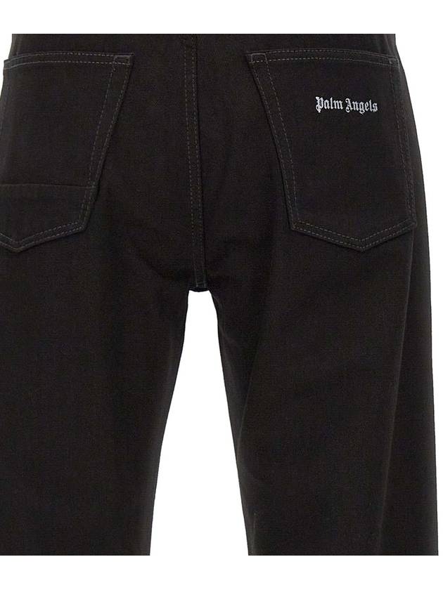 Straight Pants PMYA040F23DEN002 1001 - PALM ANGELS - BALAAN 4