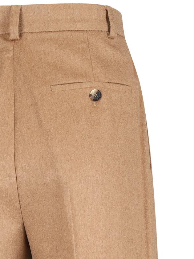 Kefalos Straight Pants Camel - MAX MARA - BALAAN 4