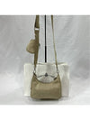 Re edition Tesuto chain strap hobo bag cross beige - PRADA - BALAAN 6