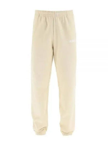 Jacquemus Women s Le Jogging Track Pants Beige 226JS0812210 - JACQUEMUS - BALAAN 1