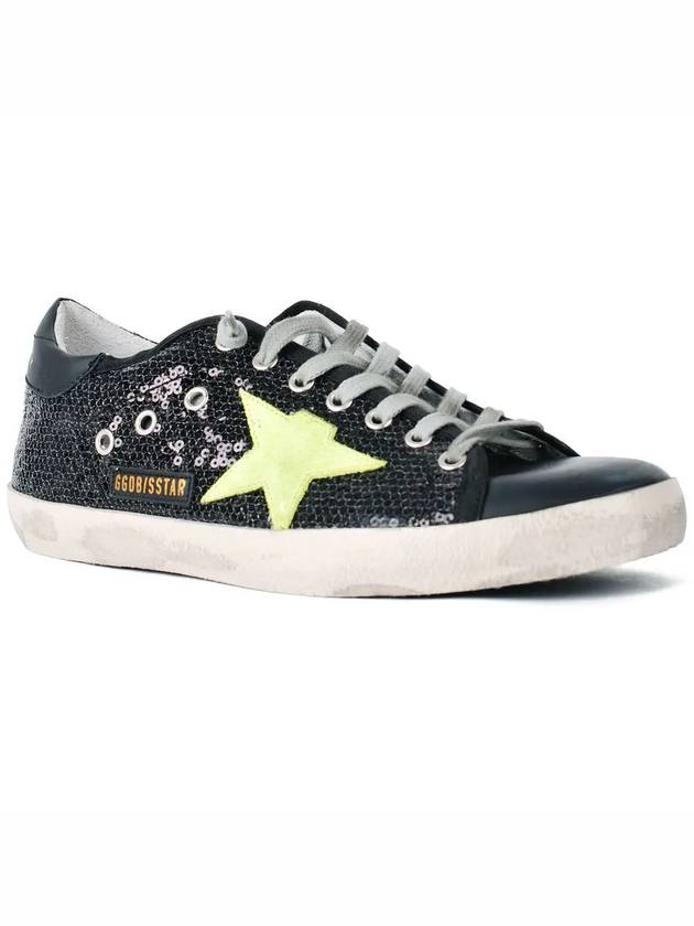 Superstar Low Top Sneakers Black Neon - GOLDEN GOOSE - BALAAN 3