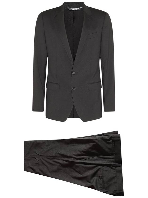 23 fw black wool two-piece suit GK0EMTGF874N0000 B0480477217 - DOLCE&GABBANA - BALAAN 1