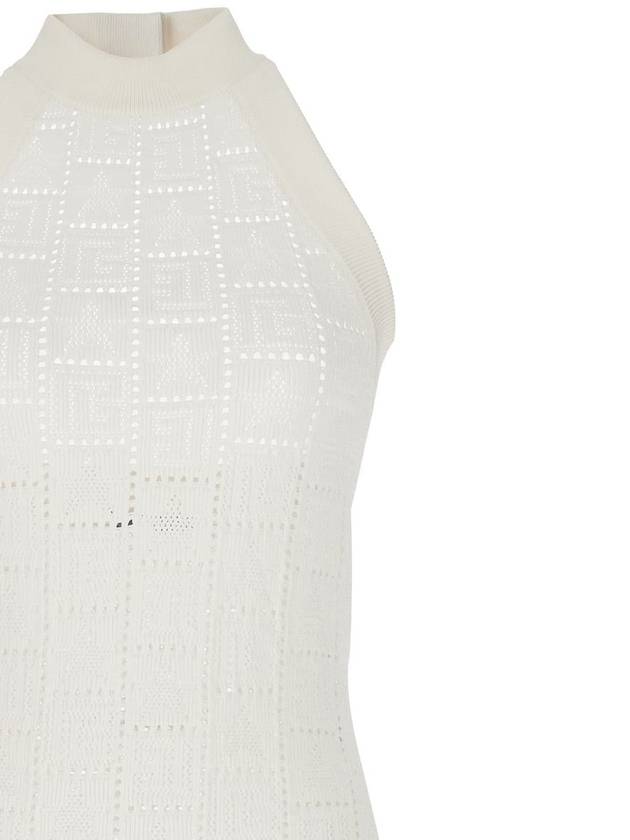 Balmain Monogrammed Knit Dress - BALMAIN - BALAAN 3