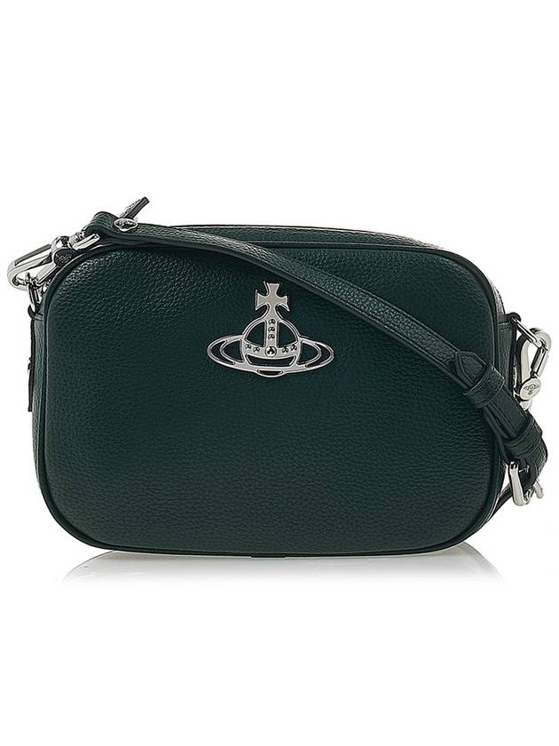 Anna Fake Leather Camera Cross Bag Green - VIVIENNE WESTWOOD - BALAAN 2