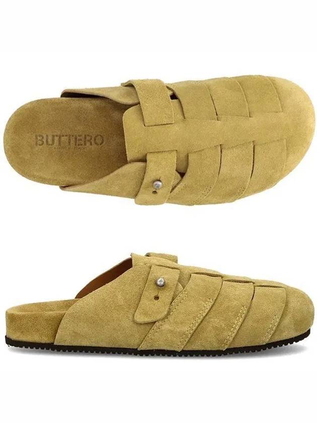 Sabot Glamping Sandals B10250 SENAPE 16 Men's Slippers 987652 - BUTTERO - BALAAN 1