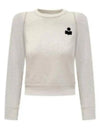 PrissaLogo Print Sweatshirt Ivory - ISABEL MARANT - BALAAN 2