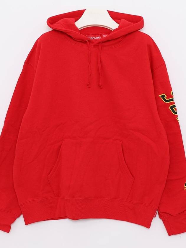 FW23SW49 RED sleeve arc hoodie - SUPREME - BALAAN 3