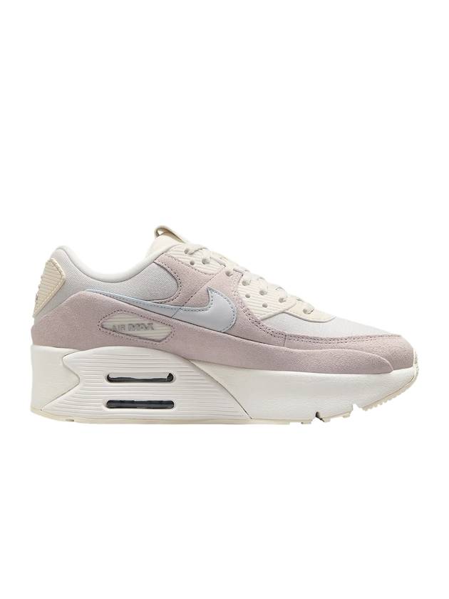 Air Max 90 LV8 SE Low Top Sneakers Photon Dust Light Soft Pink - NIKE - BALAAN 1