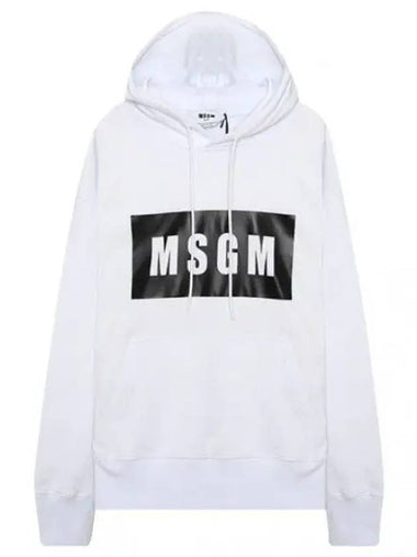 box logo hooded sweatshirt - MSGM - BALAAN 1