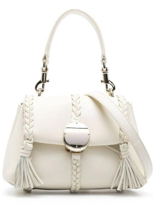 Penelope Small Leather Shoulder Bag Ivory - CHLOE - BALAAN 1