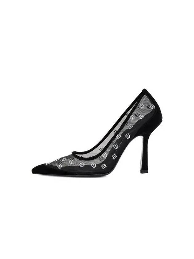 DELPHINE 105 Crystal Pumps Black 270738 - ALEXANDER WANG - BALAAN 1