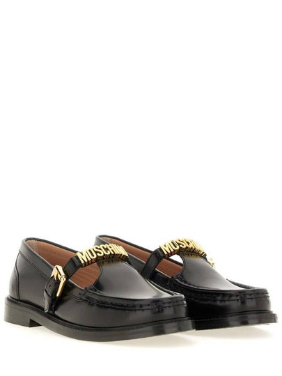 Moschino Leather Loafer - MOSCHINO - BALAAN 2