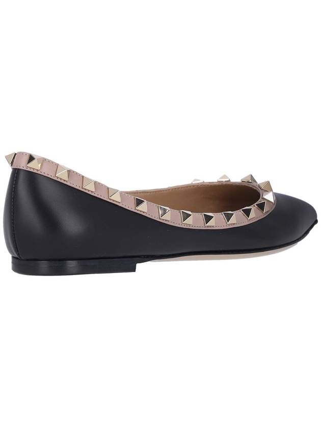 Valentino Garavani Flat shoes Black - VALENTINO - BALAAN 4