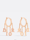 Revolution Earrings Gold Pink - DIOR - BALAAN 3