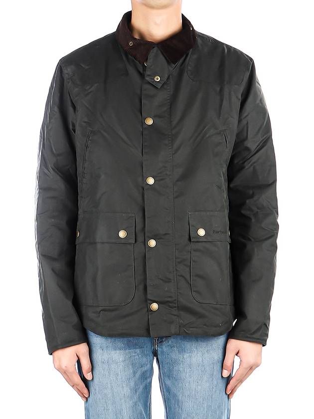 Reelin Waxing Jacket Sage Green - BARBOUR - BALAAN 2