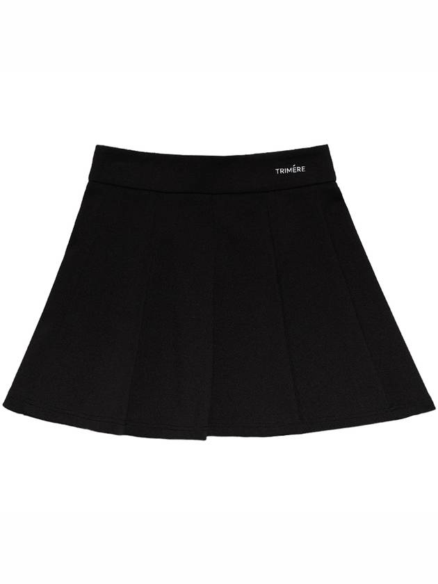 Banding flare skirt BLACK TMFGC20409 - TRIMERE - BALAAN 2