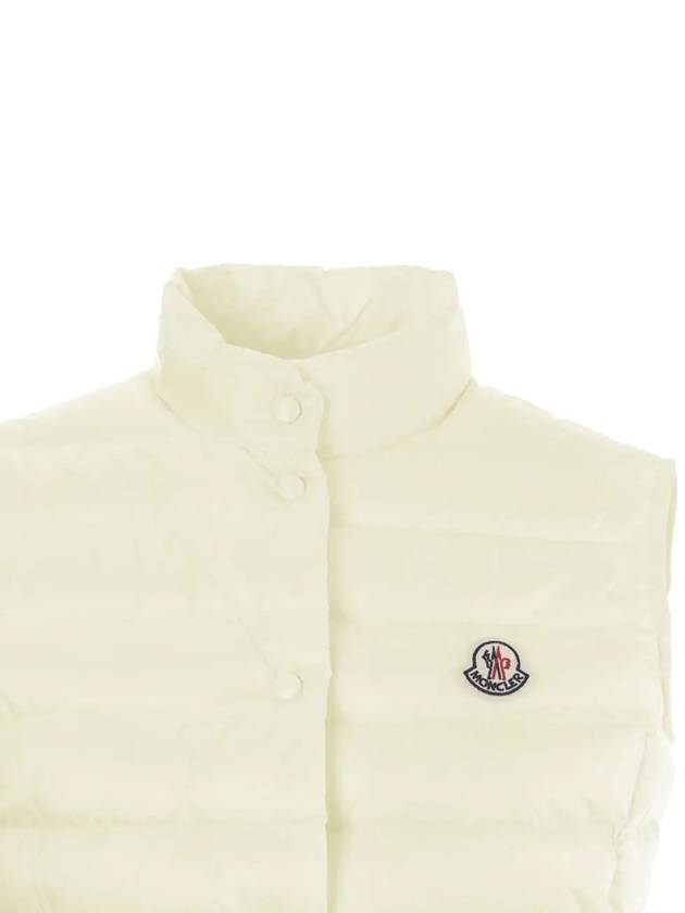 Women s Rihanna logo patch padded vest 1A10200 53048 034 - MONCLER - BALAAN 3