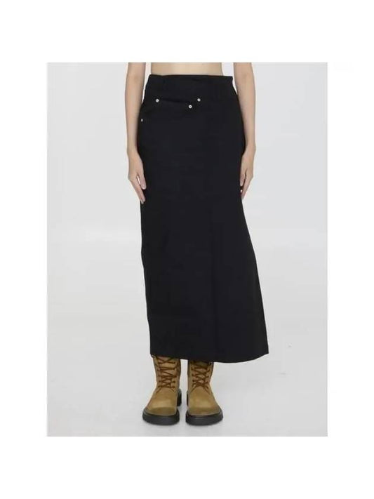 Twisted Denim Skirt S359Y1EX081100 - LOEWE - BALAAN 1