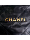 22 Shiny Calfskin Small Shoulder Bag Black - CHANEL - BALAAN 7