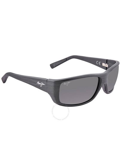 Maui Jim Wassup Polarized Grey Rectangular Unisex Sunglasses 123-02W 60.5 - MAUI JIM - BALAAN 2