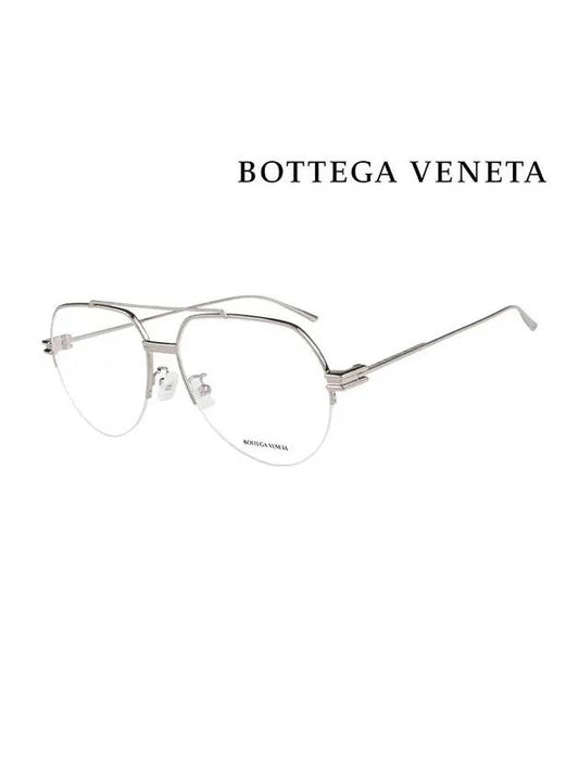 Eyewear Round Metal Eyeglasses Silver - BOTTEGA VENETA - BALAAN 2