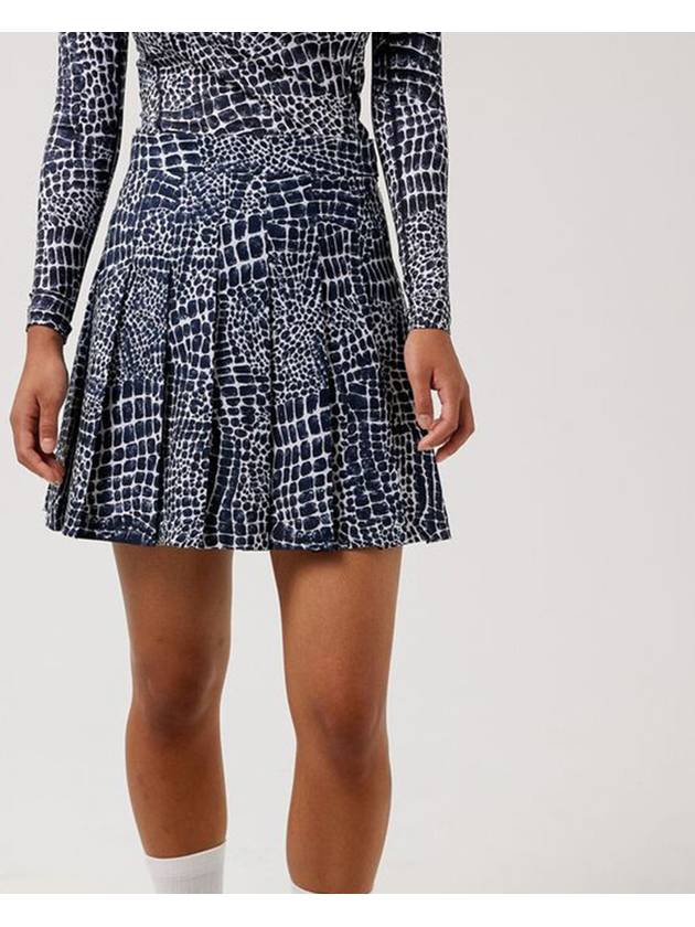 Adina printed golf skirt GWSD04577 - J.LINDEBERG - BALAAN 5