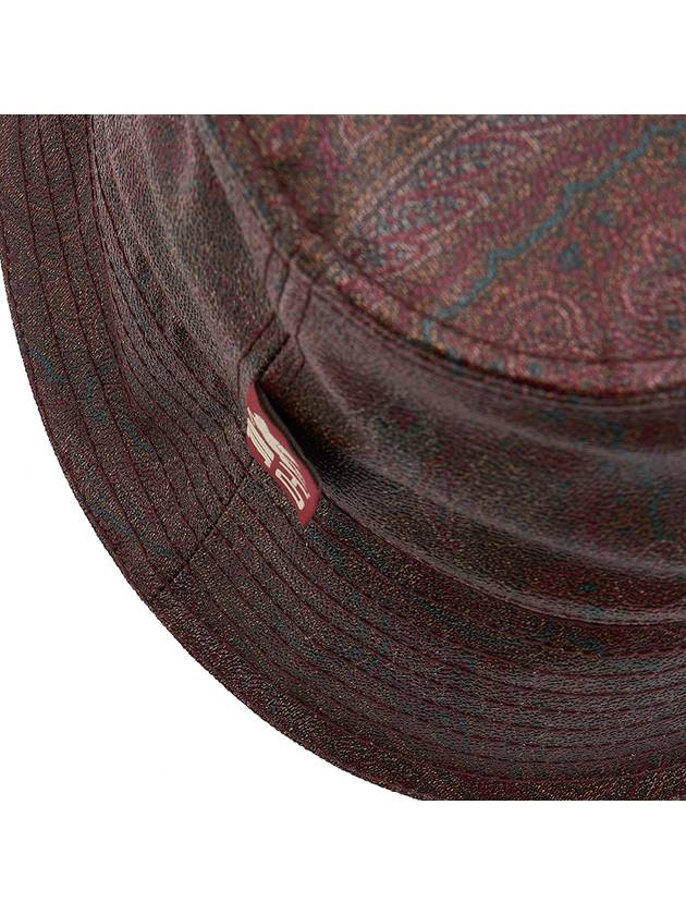 Paisley Bucket Hat Brown - ETRO - BALAAN 8