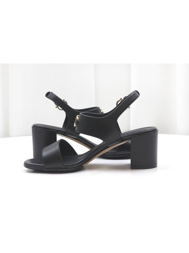 Ferragamo Black Kyla Heel Sandals Size 5 01C094 745433 - SALVATORE FERRAGAMO - BALAAN 5