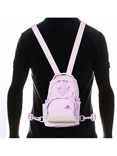 01 HI3552 Performance Mini Backpack Purple Pink - ADIDAS - BALAAN 1