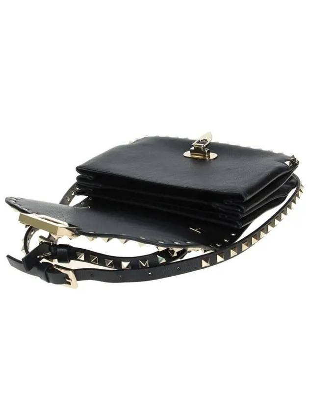 Rockstud Cross Bag Black - VALENTINO - BALAAN 7