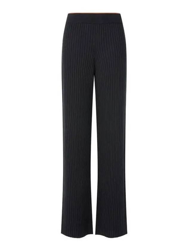 Women s Wool Blend Knitted Pants Black - PAUL SMITH - BALAAN 1