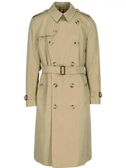 Men Kensington Heritage Trench Double Coat Beige - BURBERRY - BALAAN 2