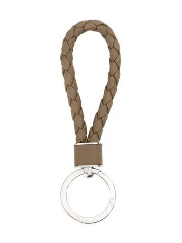 Intrecciato leather key ring - BOTTEGA VENETA - BALAAN 1