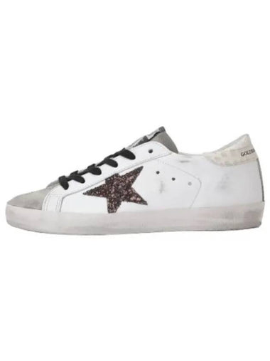 Superstar suede toe sneakers white black - GOLDEN GOOSE - BALAAN 1