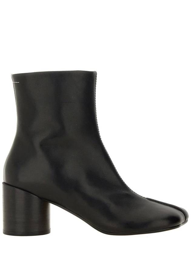 Mm6 Maison Margiela Stitch-Out Leather Boot - MAISON MARGIELA - BALAAN 1