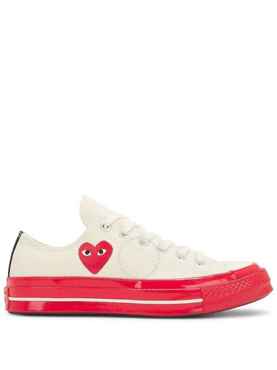 Chuck 70 Low Top Sneakers White - COMME DES GARCONS - BALAAN 2