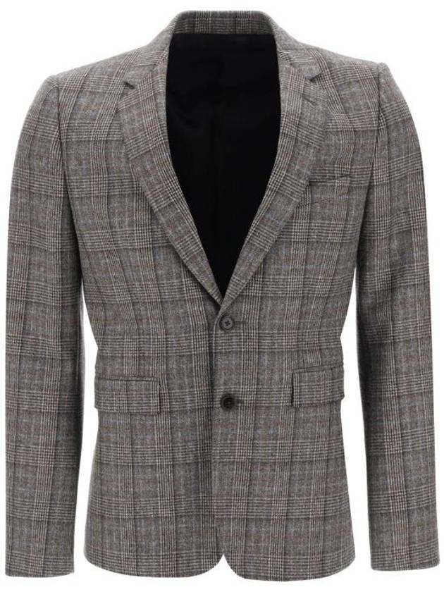 Prince Of Wales Wool Jacket - CELINE - BALAAN 2