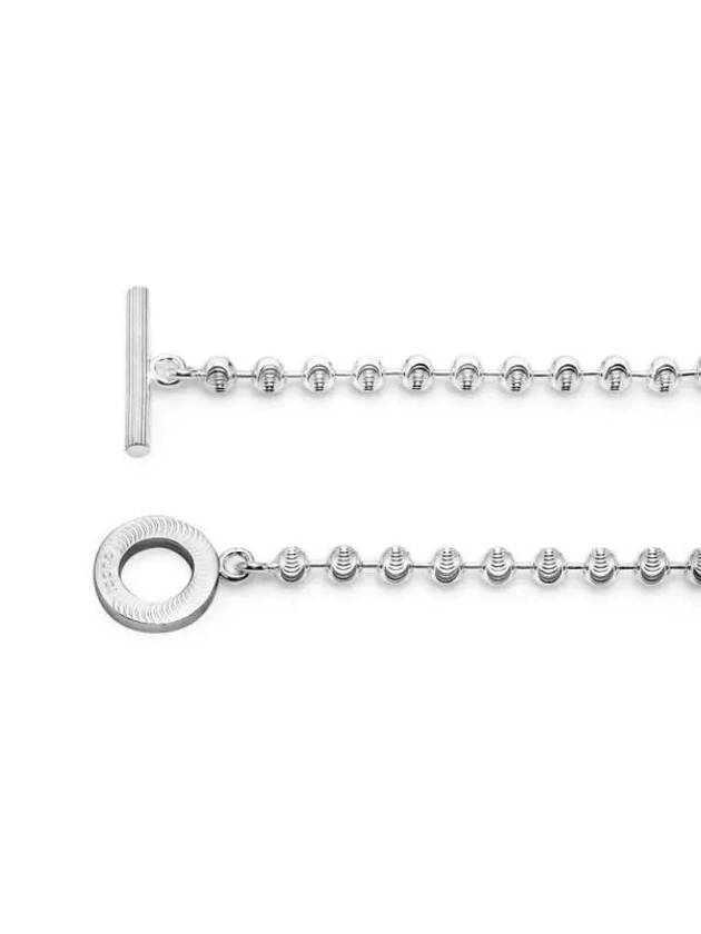 Ball Chain Necklace Silver YBB602736001 - GUCCI - BALAAN 5