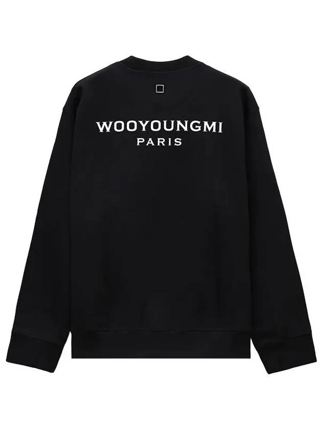 Back Logo Sweatshirt Black - WOOYOUNGMI - BALAAN 2