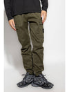 Wappen Patch Cargo Track Pants Green - STONE ISLAND - BALAAN 4