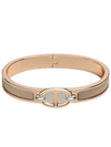 Mini Clic Chain Chandal Rose Gold Bracelet Marron Glacet - HERMES - BALAAN 2